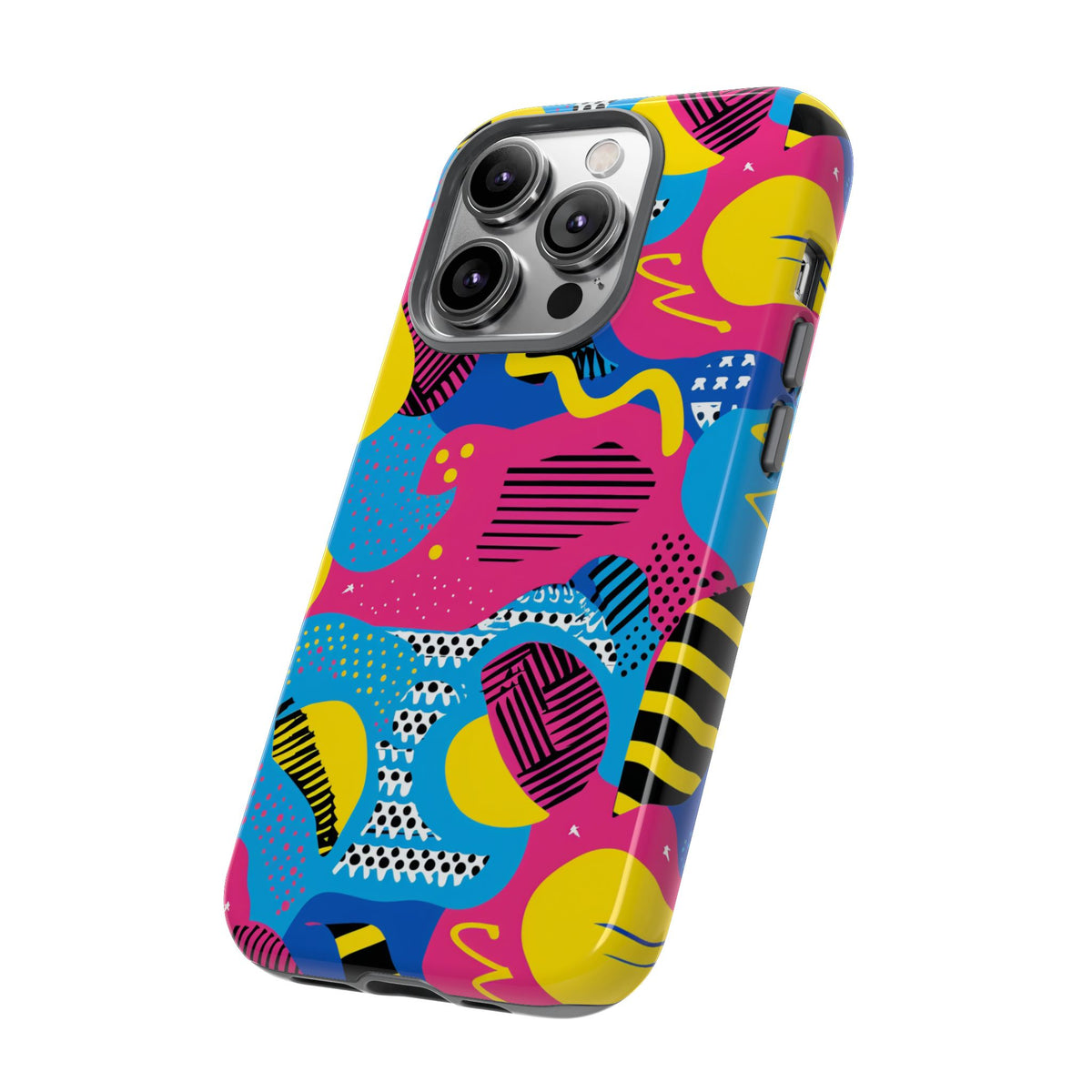 Retro 80s Seamless Phone Case – Vintage Style Meets Modern Protection 22