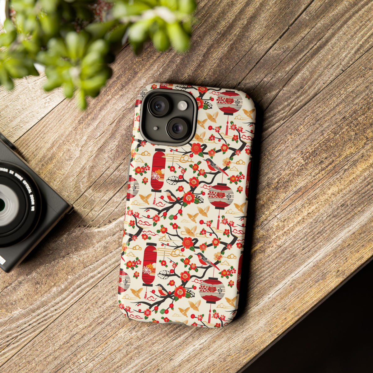 Japanese Pattern Phone Case – Elegant & Timeless Design for Your Phone 116