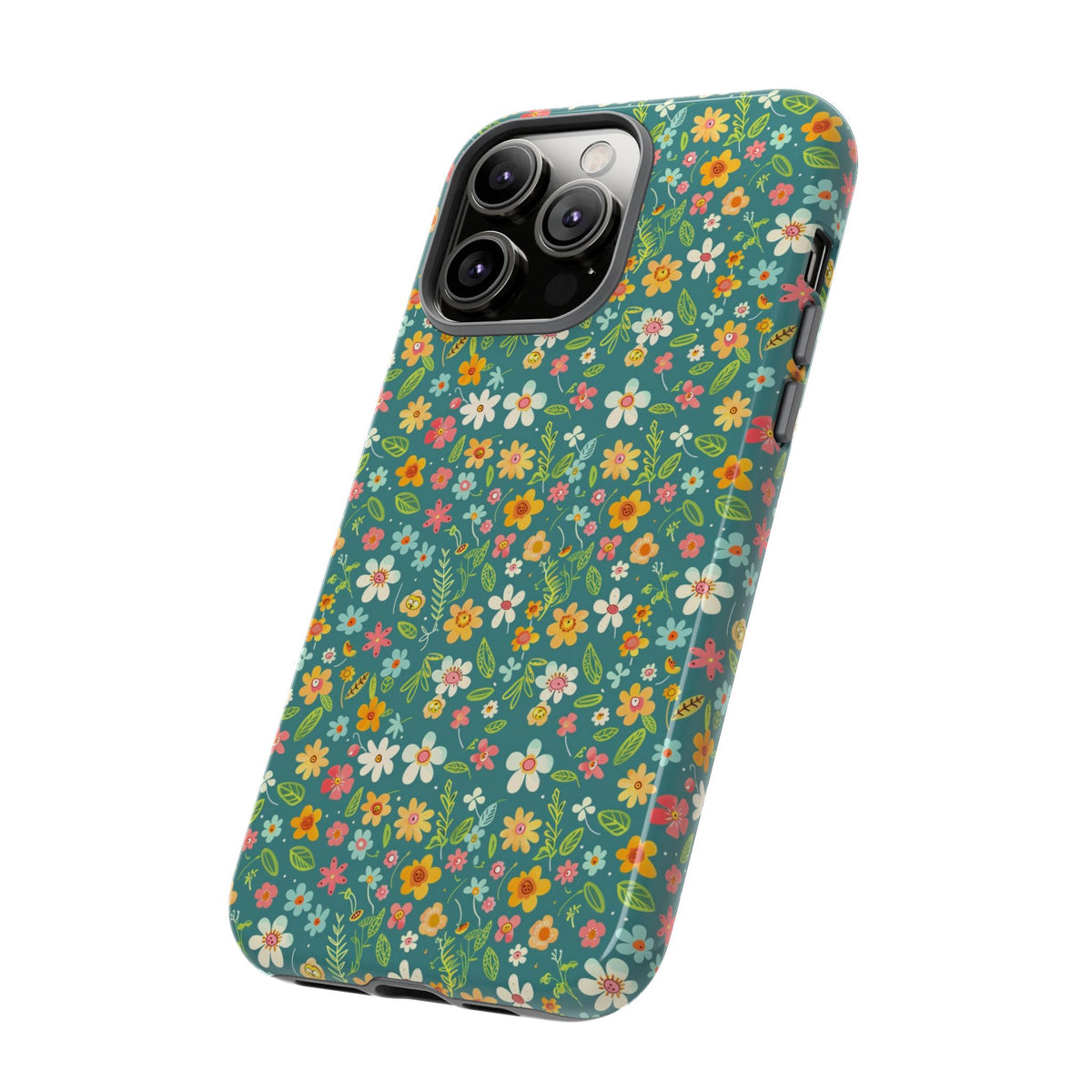 Spring Pattern Phone Case – Fresh & Vibrant Design for Your Phone 416