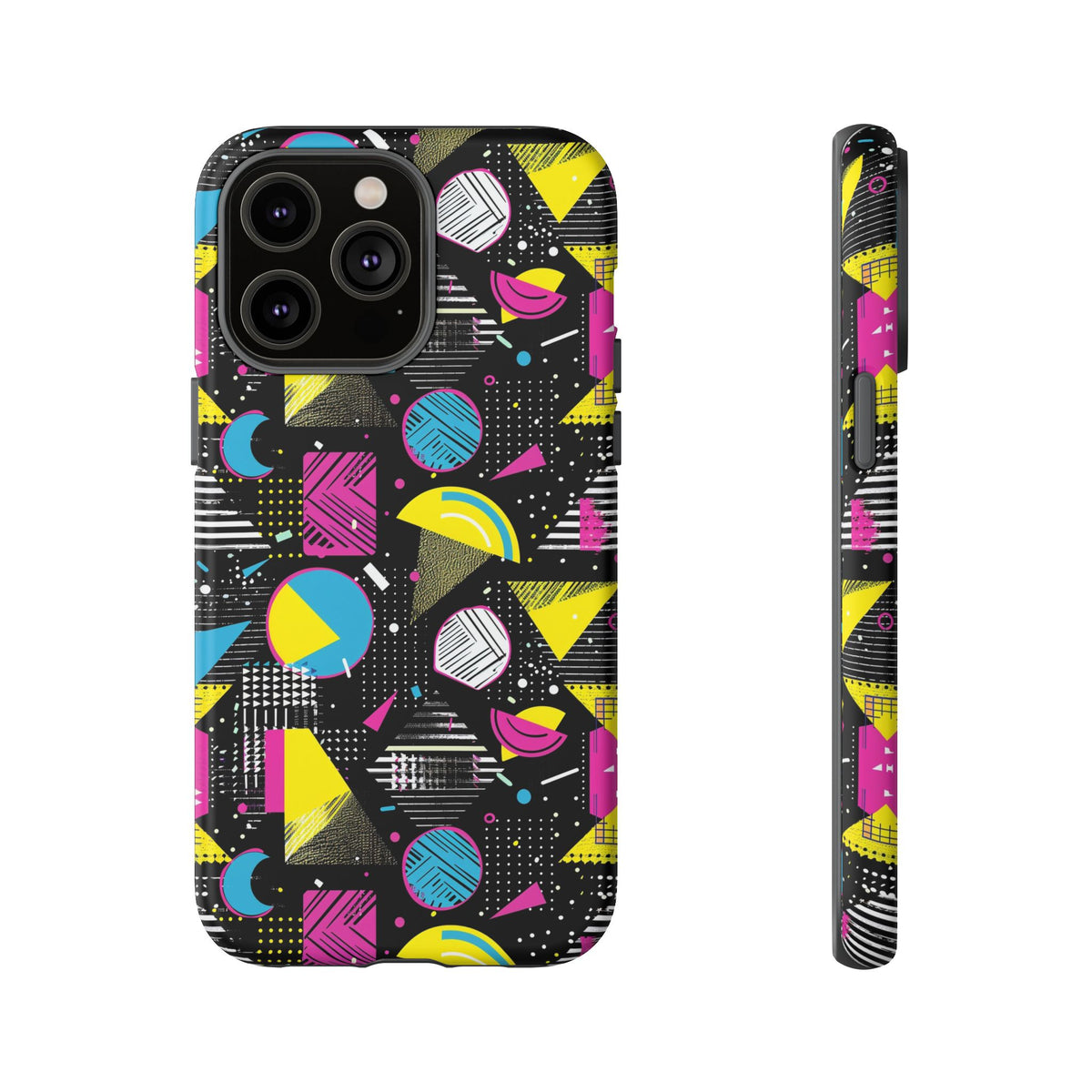 Retro 80s Seamless Phone Case – Vintage Style Meets Modern Protection 206