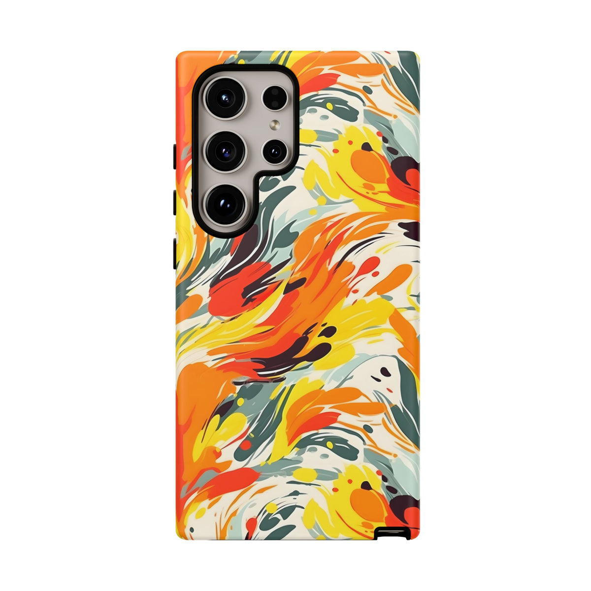 Abstract Painting Design Phone Case – Modern Art-Inspired Phone Cover 5