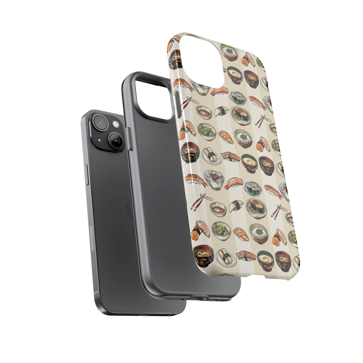 Japanese Pattern Phone Case – Elegant & Timeless Design for Your Phone 038