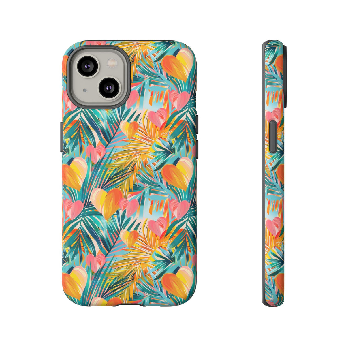 Heart Pattern Phone Case – Stylish & Loving Design for Your Device 824