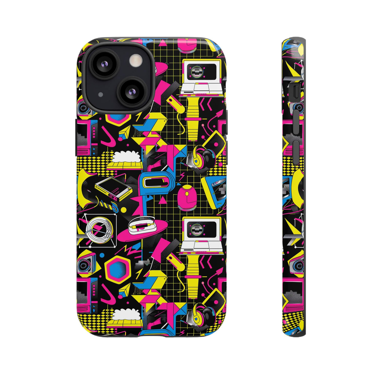 Retro 80s Seamless Phone Case – Vintage Style Meets Modern Protection 149