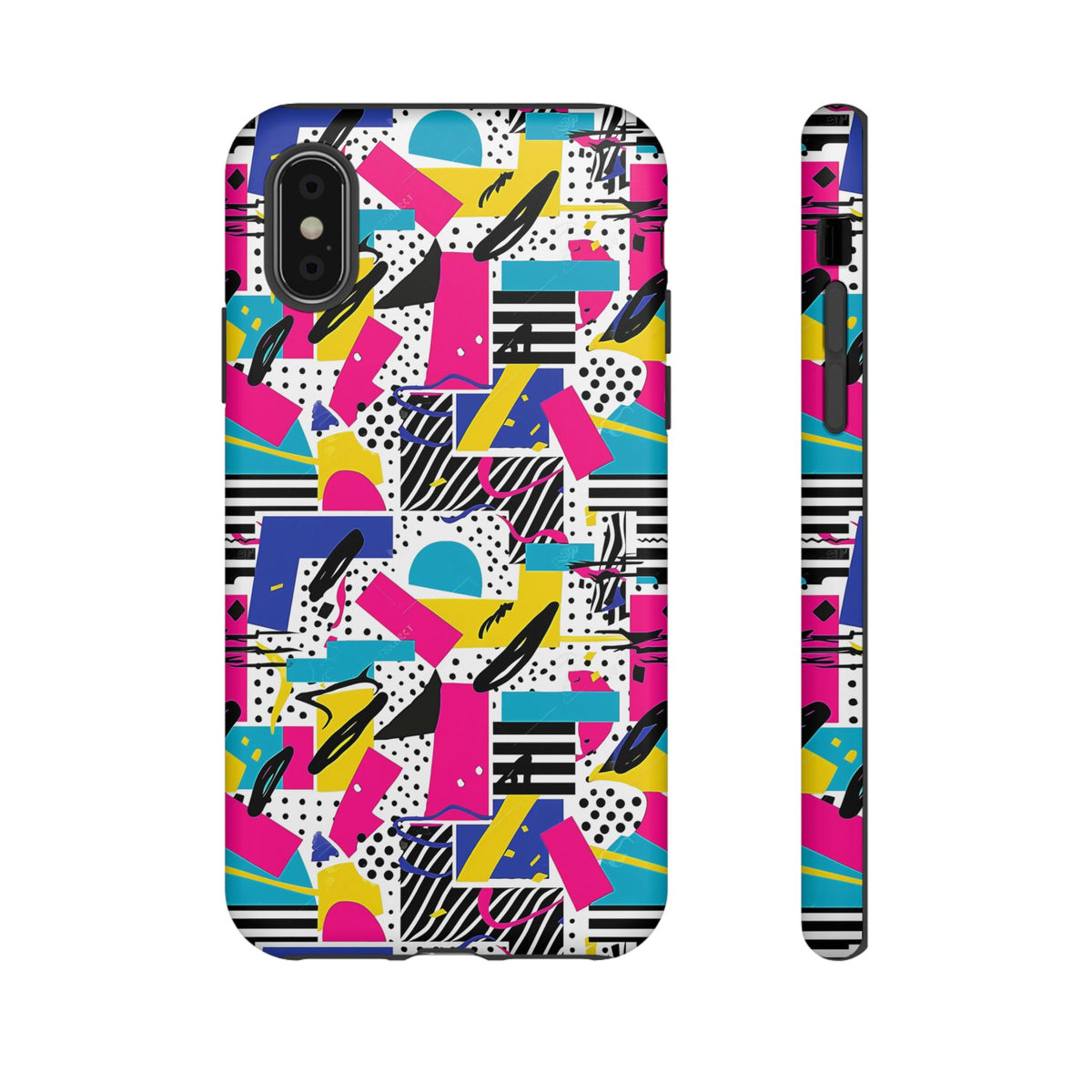 Retro 80s Seamless Phone Case – Vintage Style Meets Modern Protection 258