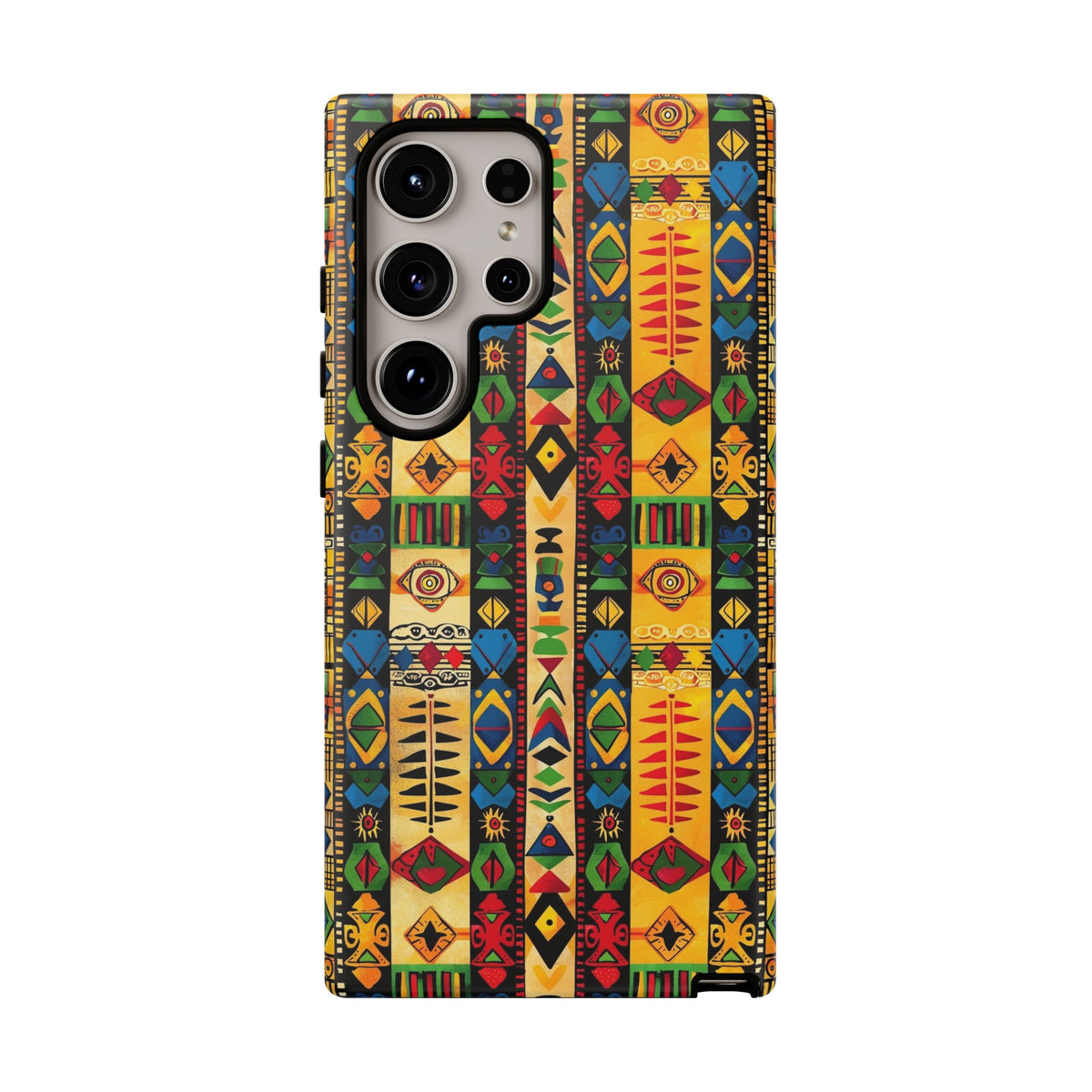 Stylish African Pattern Phone Case – Unique and Vibrant Protection 163