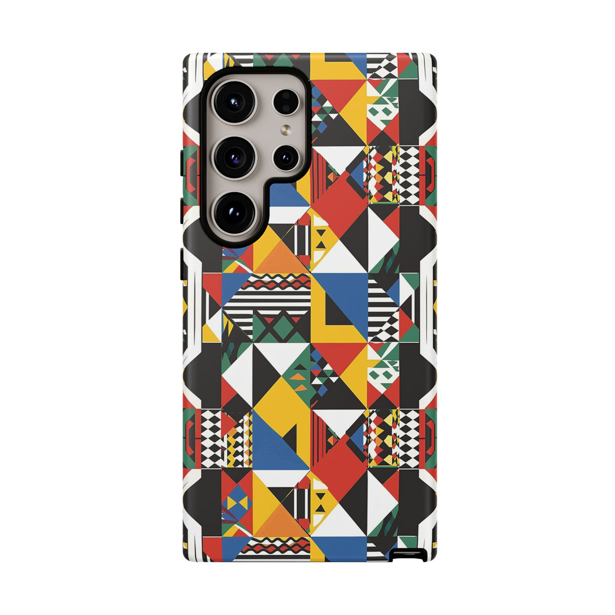 Stylish African Pattern Phone Case – Unique and Vibrant Protection 182