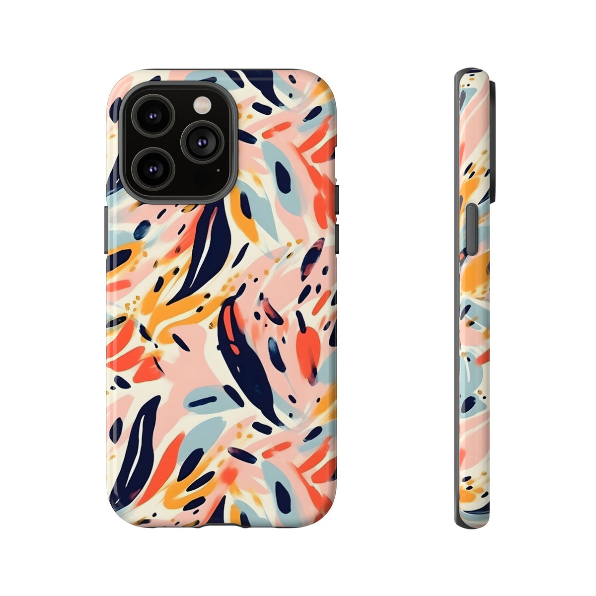 Abstract Painting Design Phone Case – Modern Art-Inspired Phone Cover 2