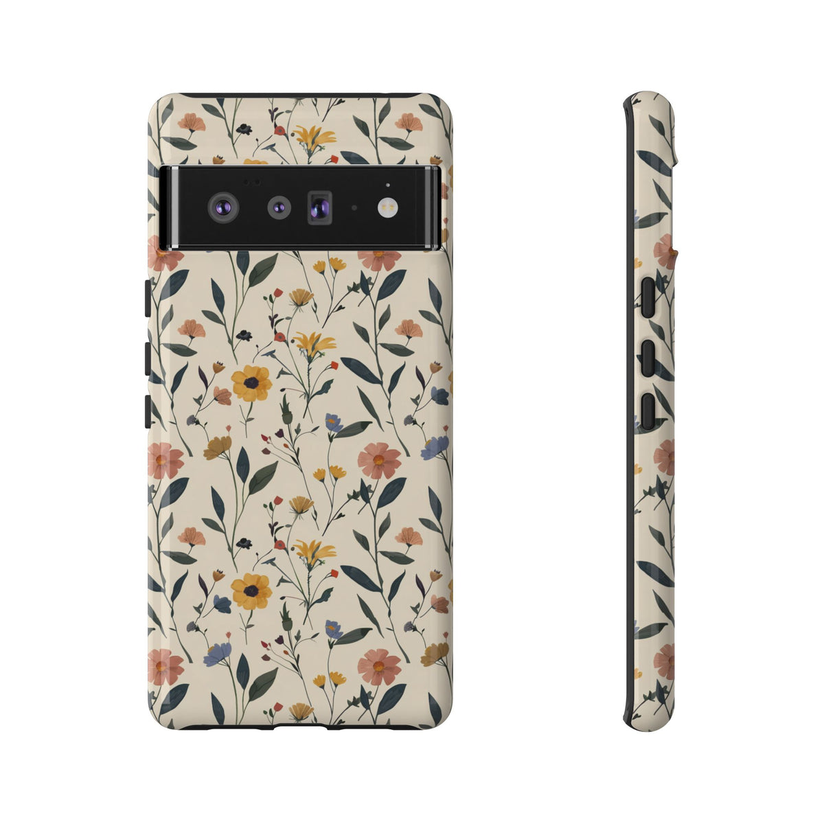 Flower-Themed Phone Case – Elegant Protection with a Floral Twist 2