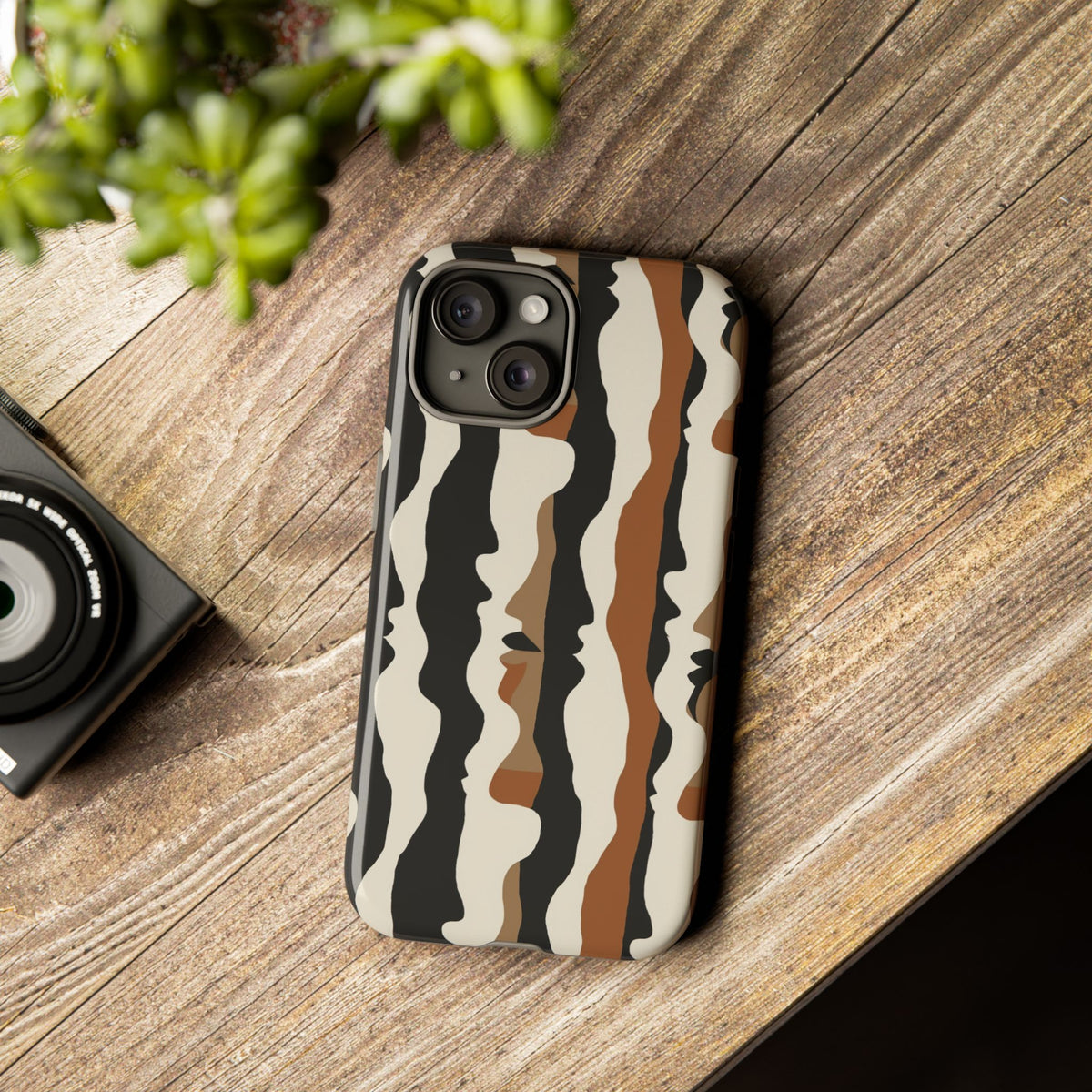 Stylish African Pattern Phone Case – Unique and Vibrant Protection 158