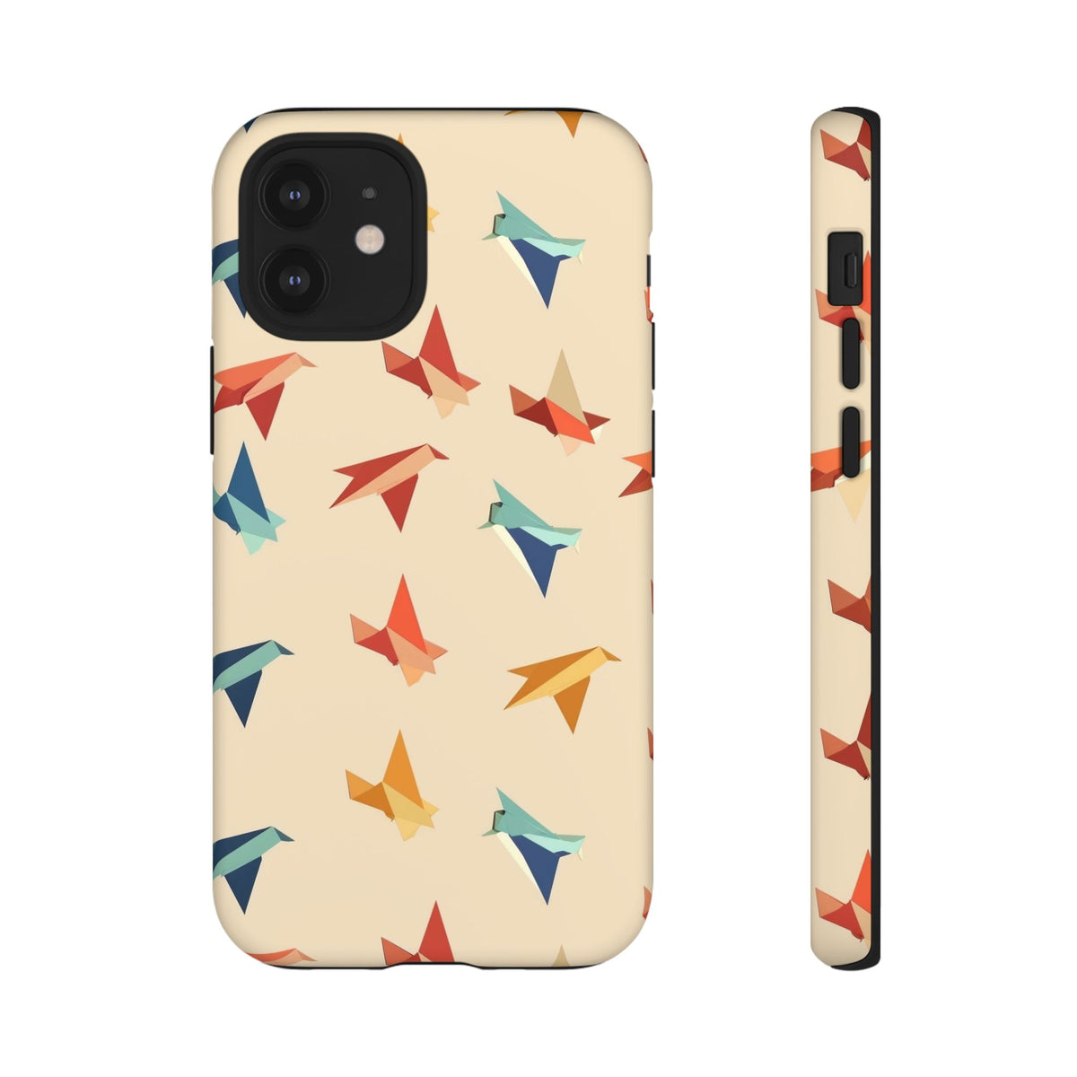 Birds Seamless Pattern Phone Case – Elegant and Timeless Avian Design 4