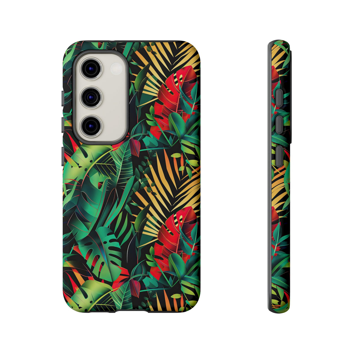 Jungle Collage Phone Case – Vibrant & Durable Nature-Inspired Protection