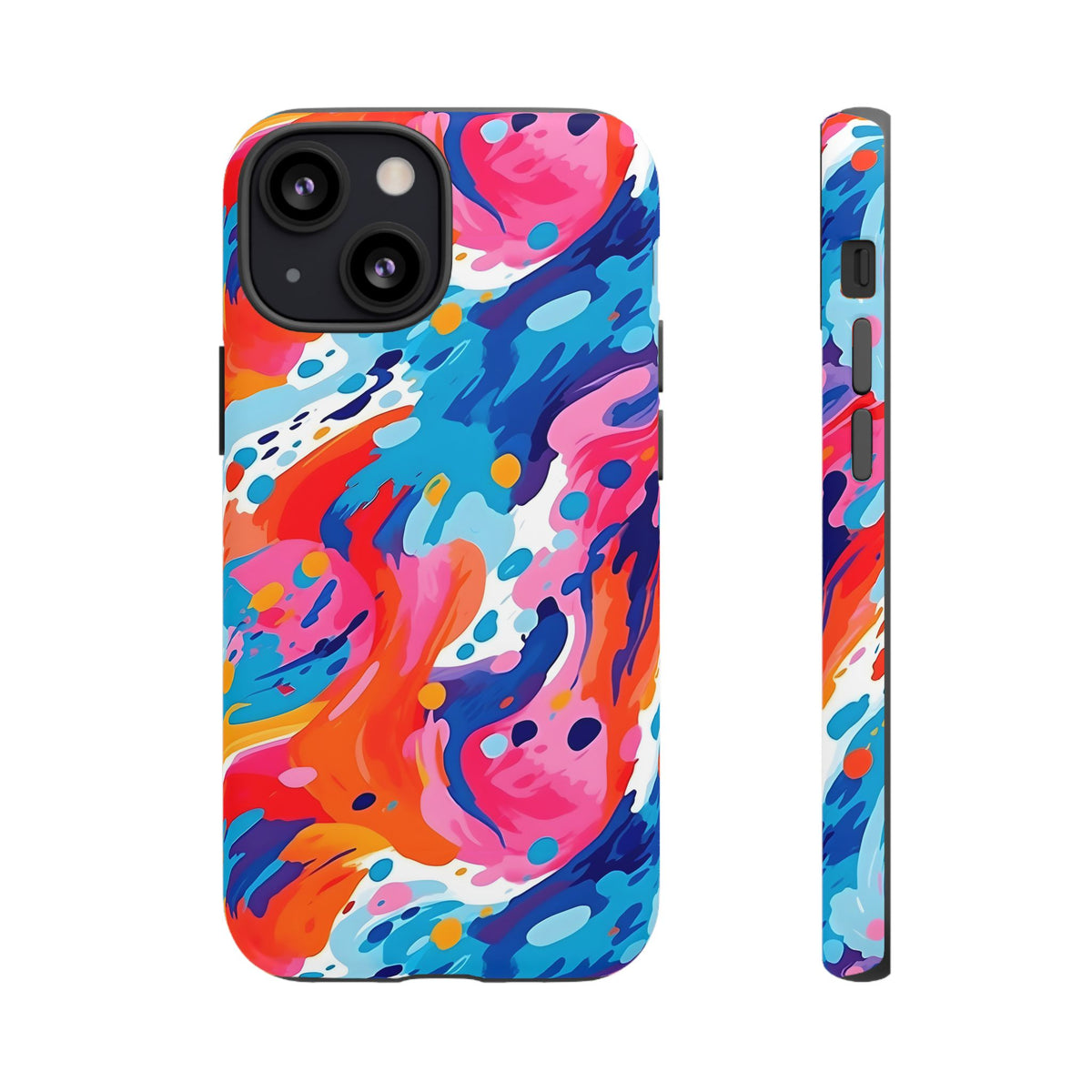 Abstract Painting Design Phone Case – Modern Art-Inspired Phone Cover 4