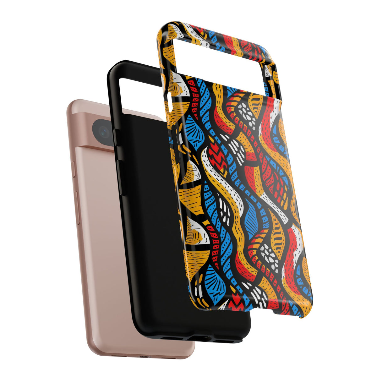 Stylish African Pattern Phone Case – Unique and Vibrant Protection 155