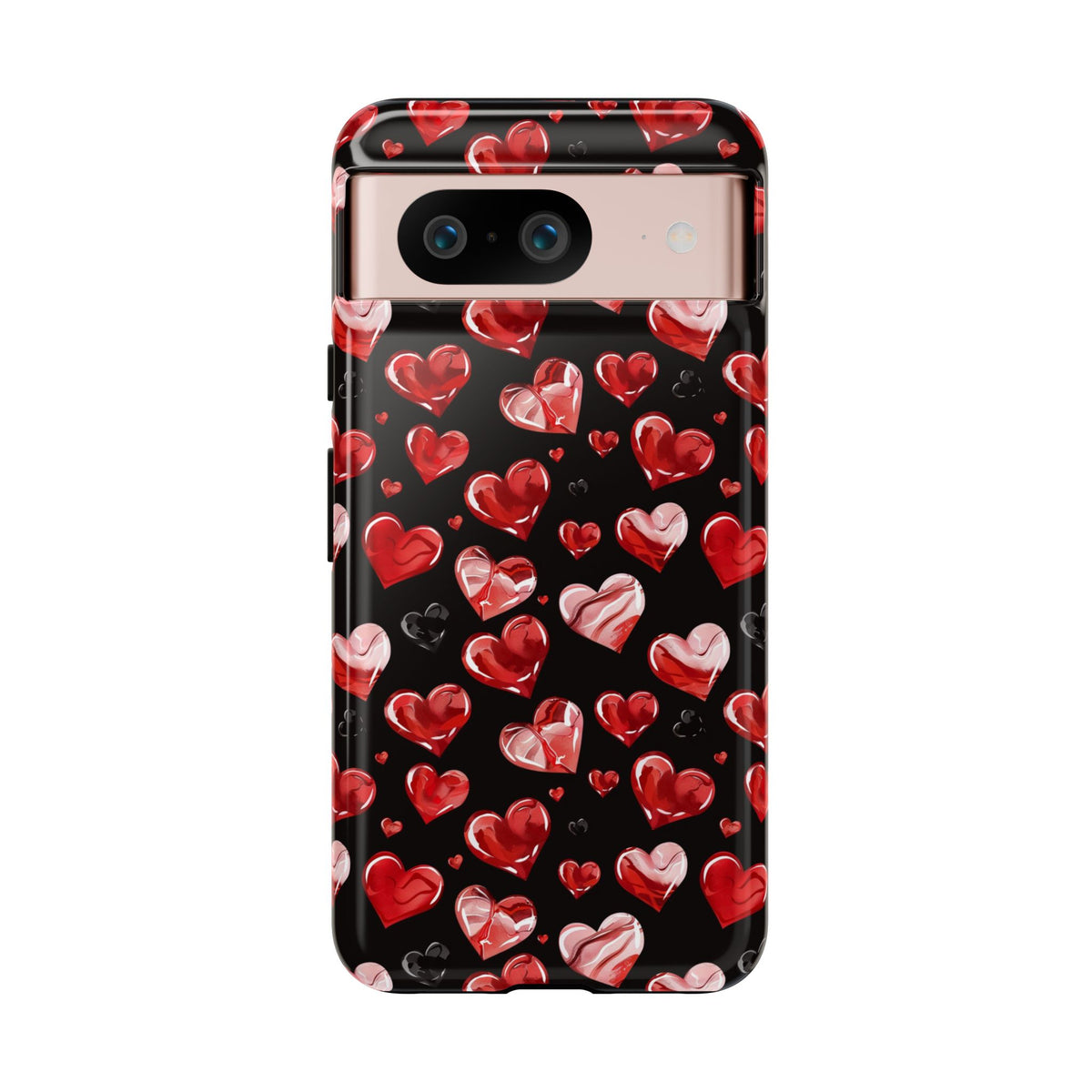 Heart Pattern Phone Case – Stylish & Loving Design for Your Device 365