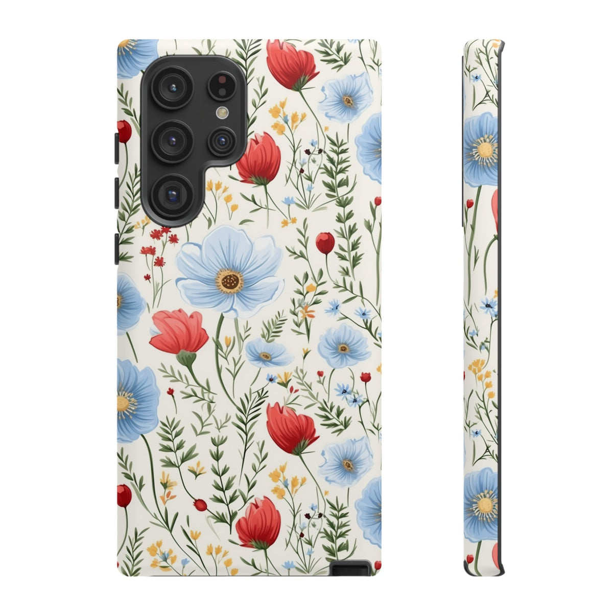 Wildflower Design Phone Case – Beautiful Nature-Inspired Floral Pattern