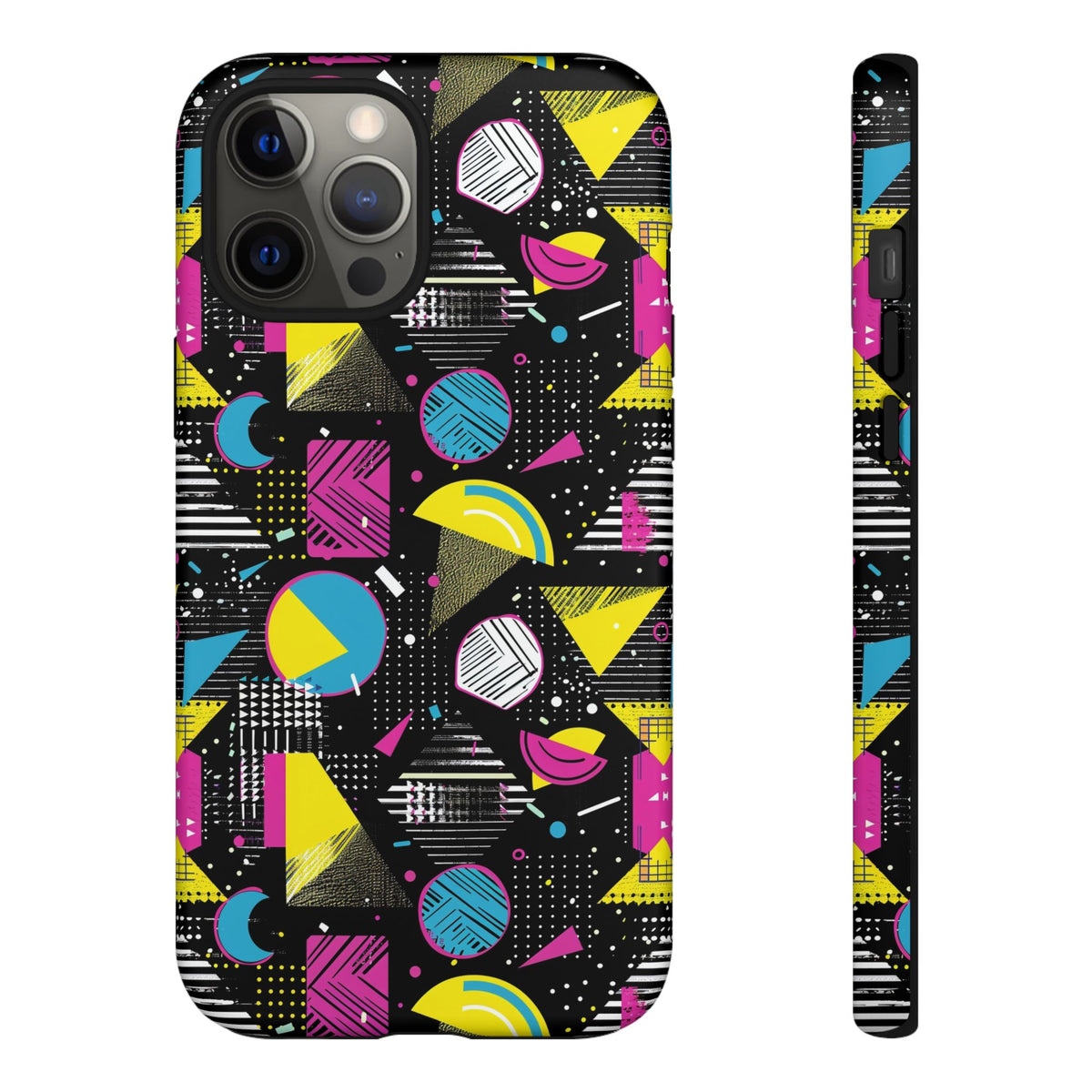 Retro 80s Seamless Phone Case – Vintage Style Meets Modern Protection 206