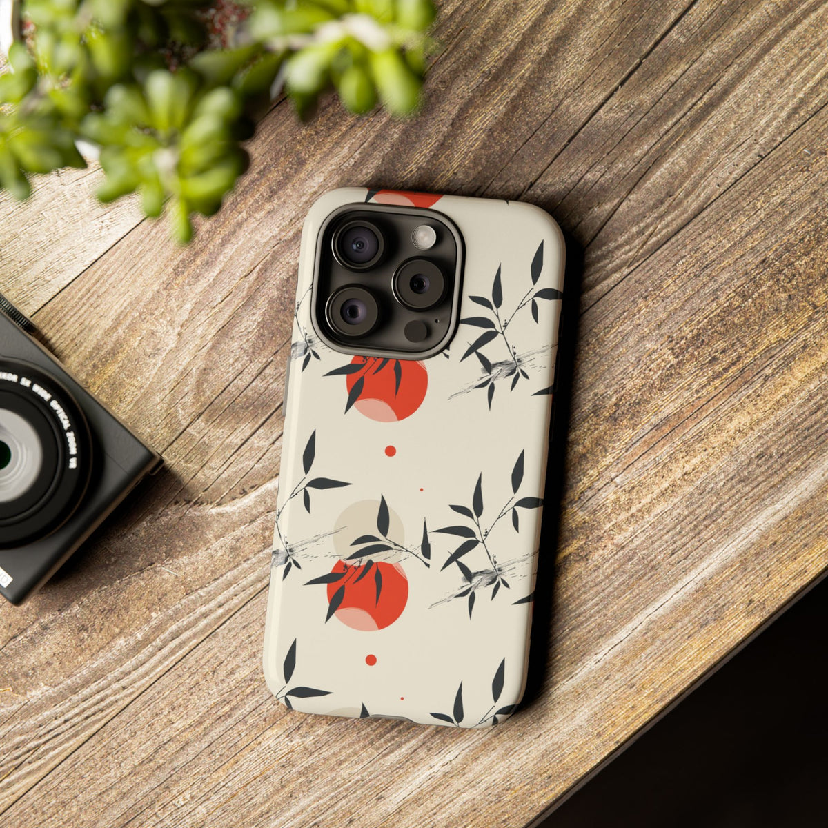 Japanese Pattern Phone Case – Elegant & Timeless Design for Your Phone 002