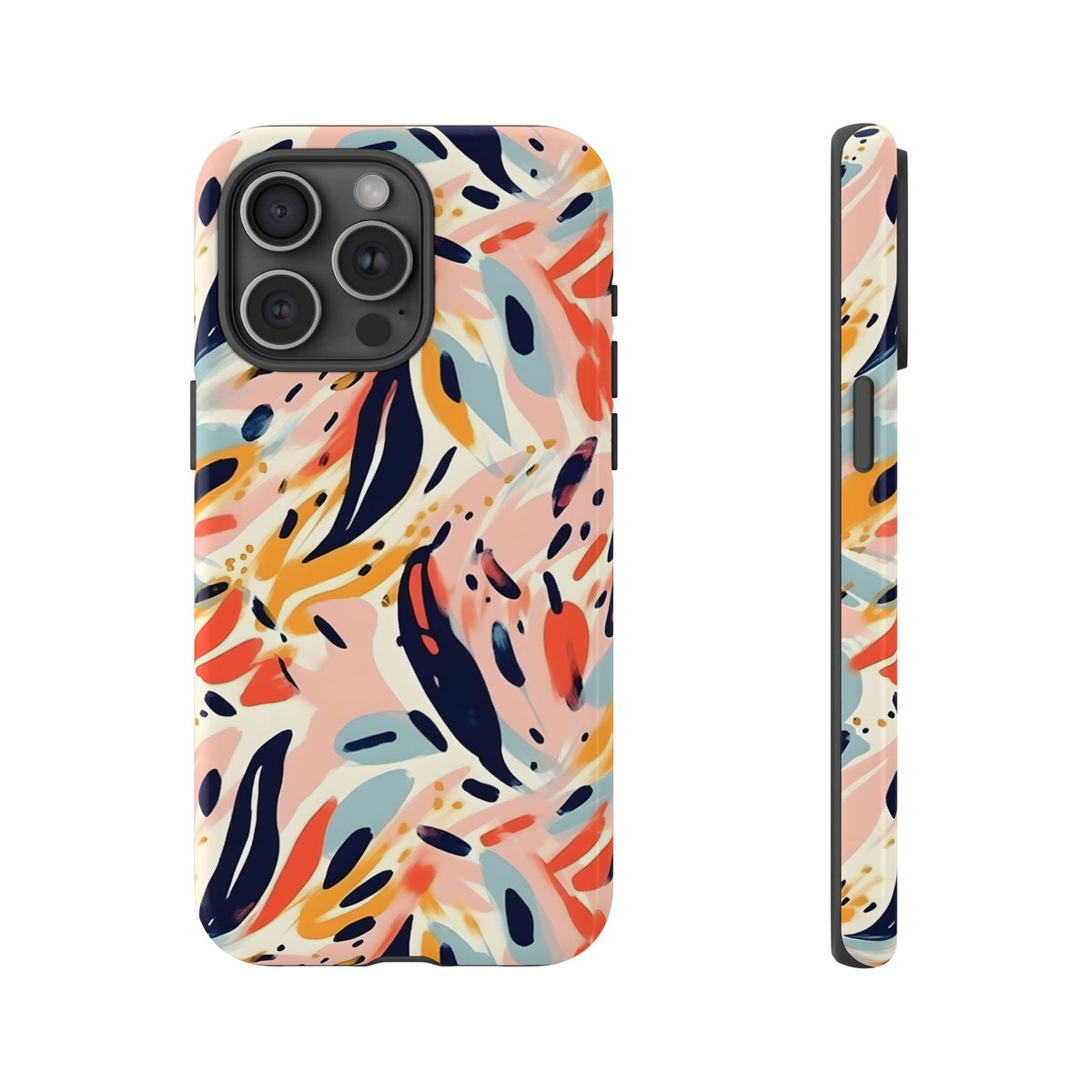 Abstract Painting Design Phone Case – Modern Art-Inspired Phone Cover 2