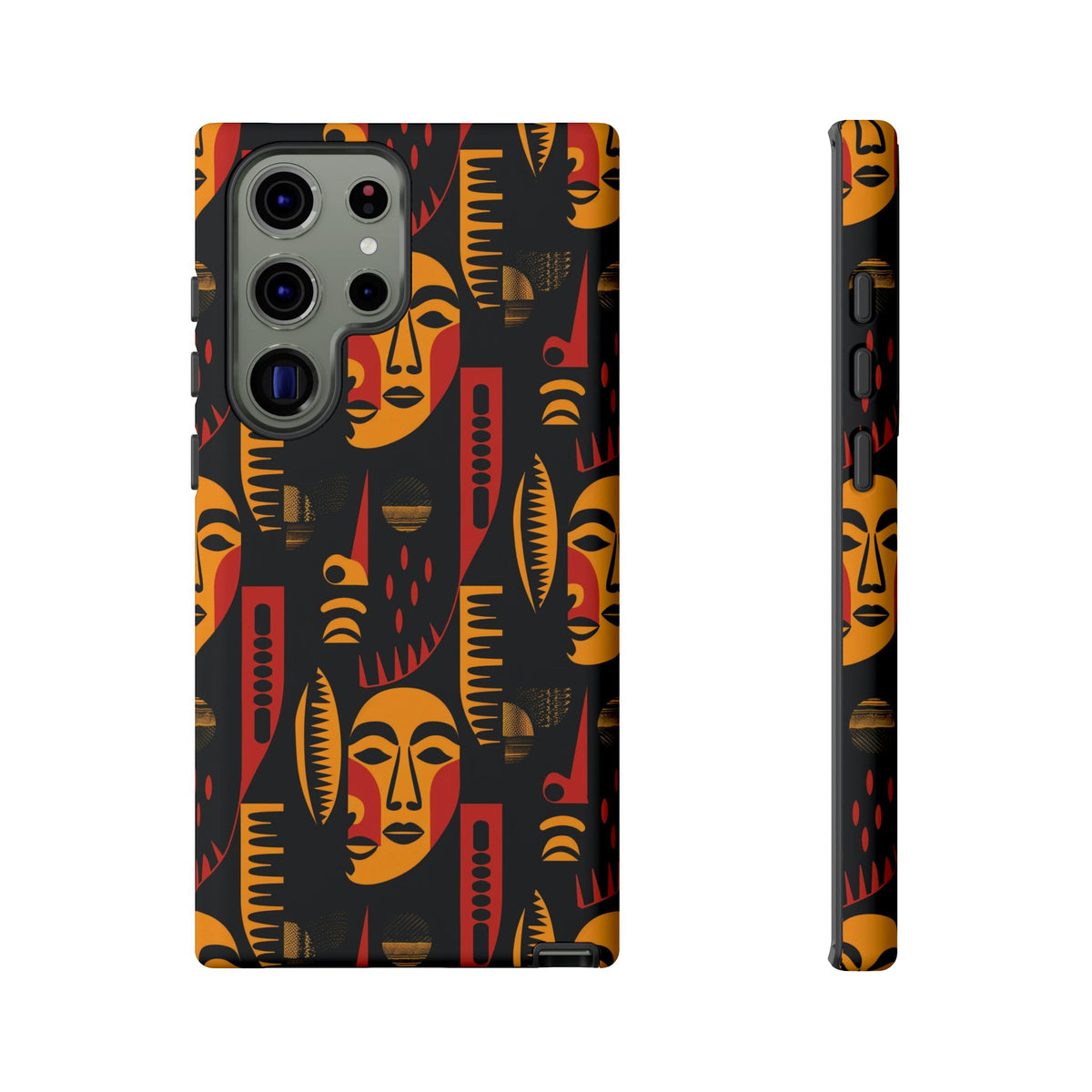 Stylish African Pattern Phone Case – Unique and Vibrant Protection 203