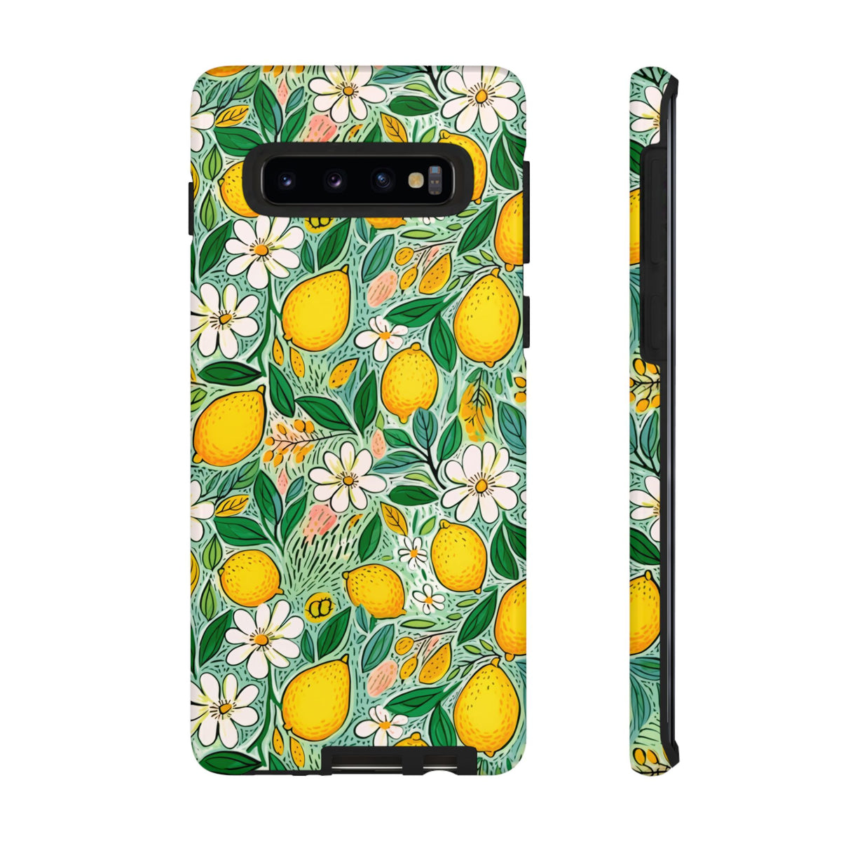 Cute Summer Lemons Phone Case – Refreshing Citrus Design for Your Phone 3