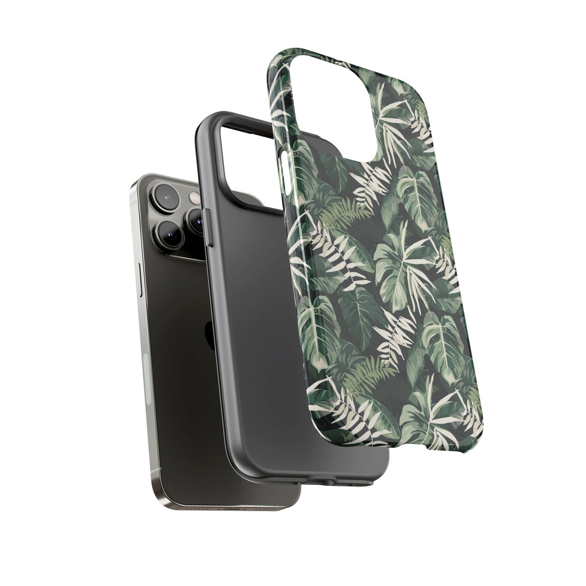 Jungle Pattern Phone Case – Exotic & Lush Design for Your Phone 351