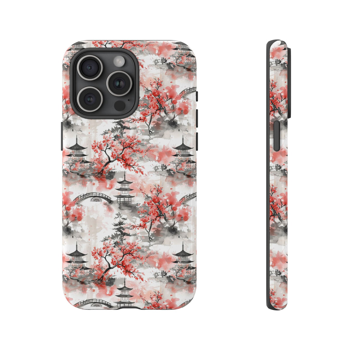 Japanese Pattern Phone Case – Elegant & Timeless Design for Your Phone 122