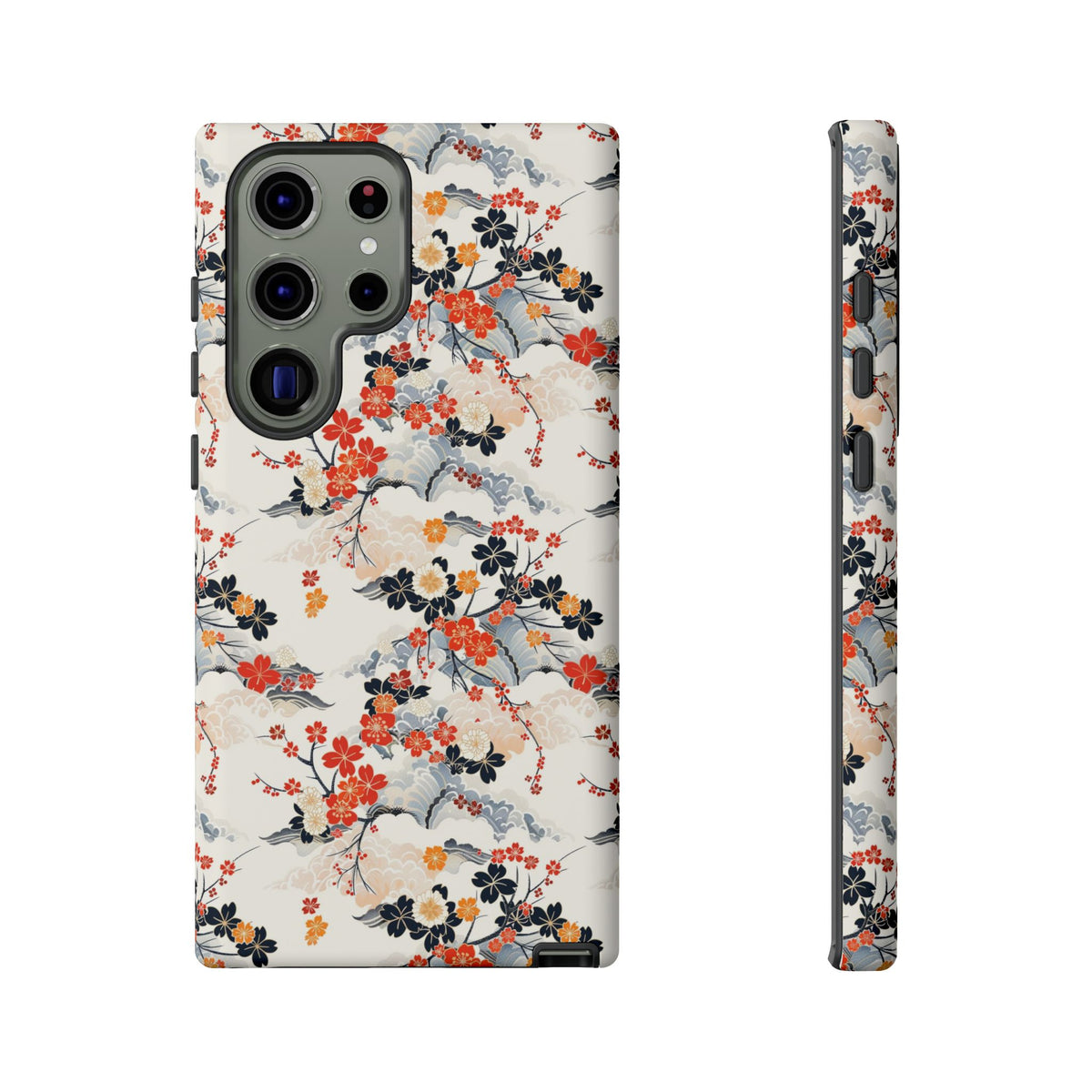 Japanese Pattern Phone Case – Elegant & Timeless Design for Your Phone 302