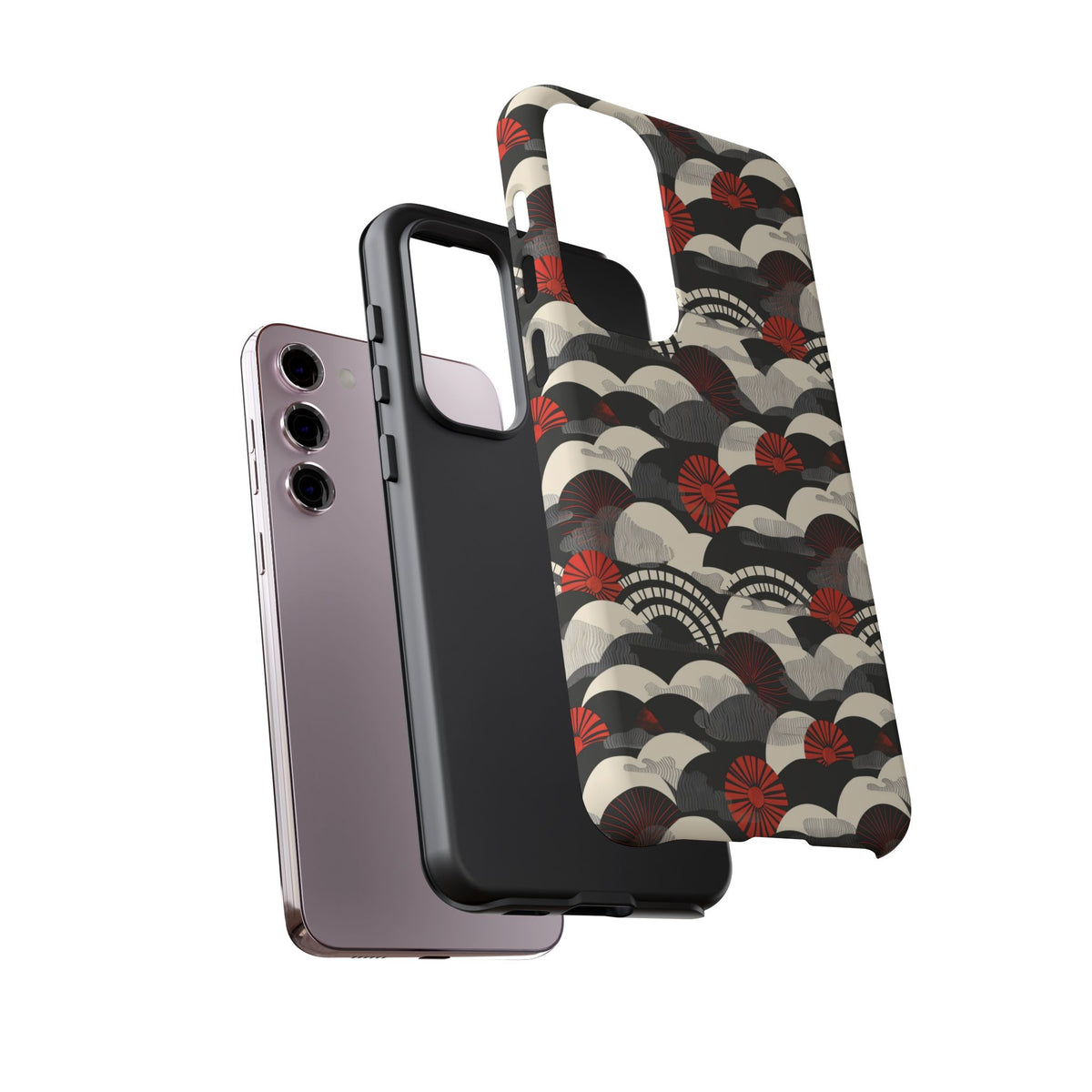 Japanese Pattern Phone Case – Elegant & Timeless Design for Your Phone 151