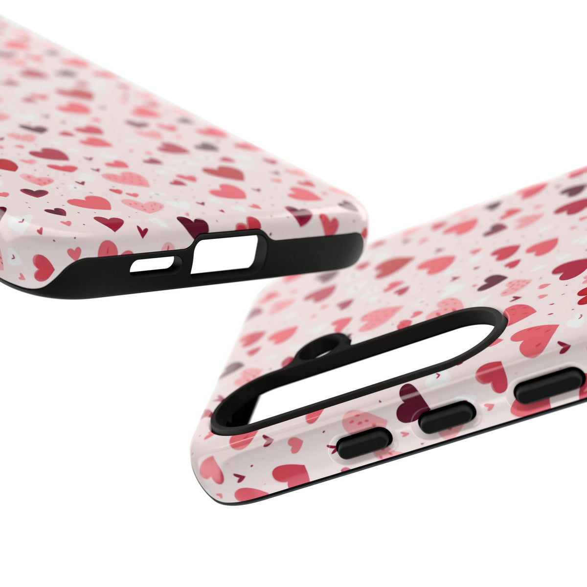 Heart Pattern Phone Case – Stylish & Loving Design for Your Device 817