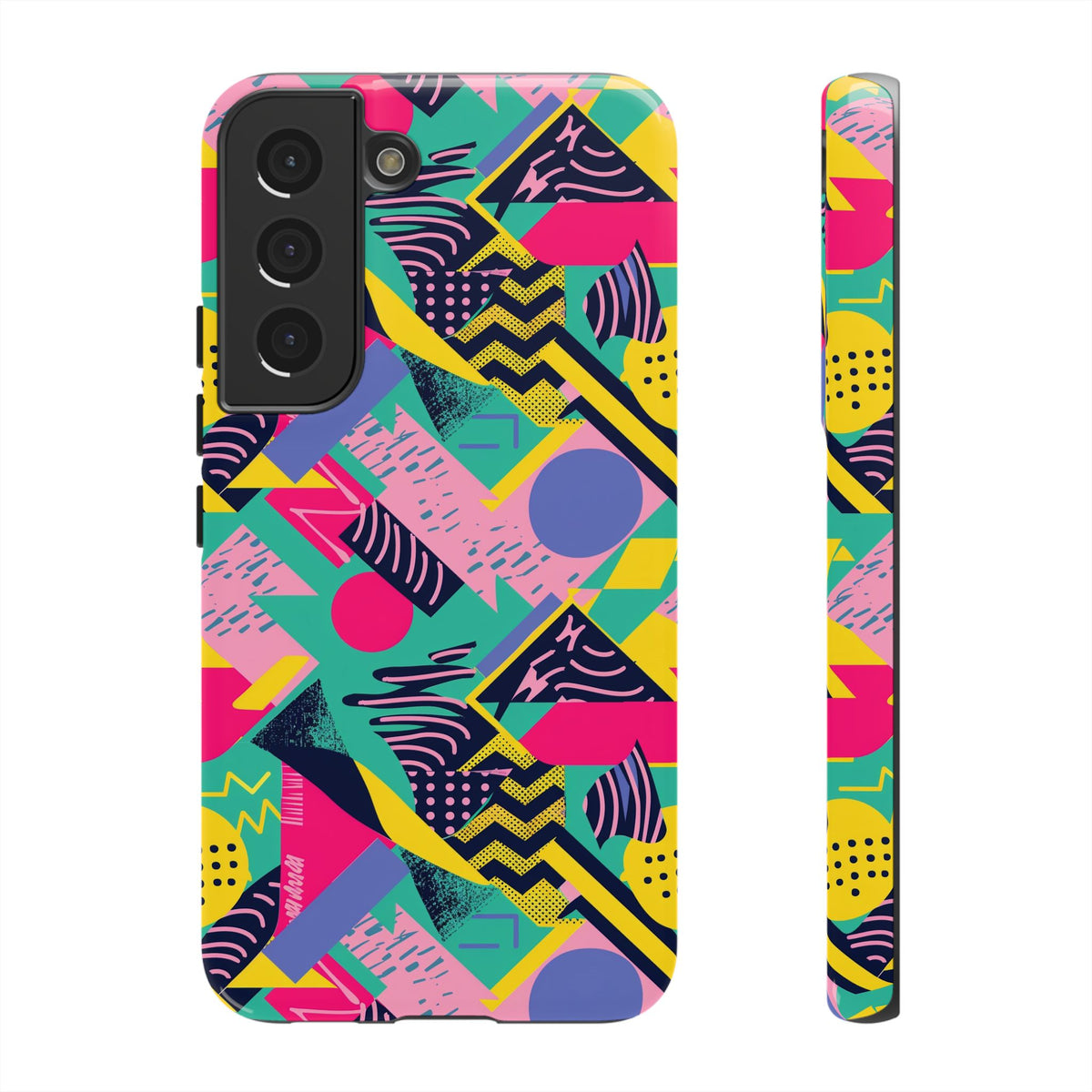 Retro 80s Seamless Phone Case – Vintage Style Meets Modern Protection 078