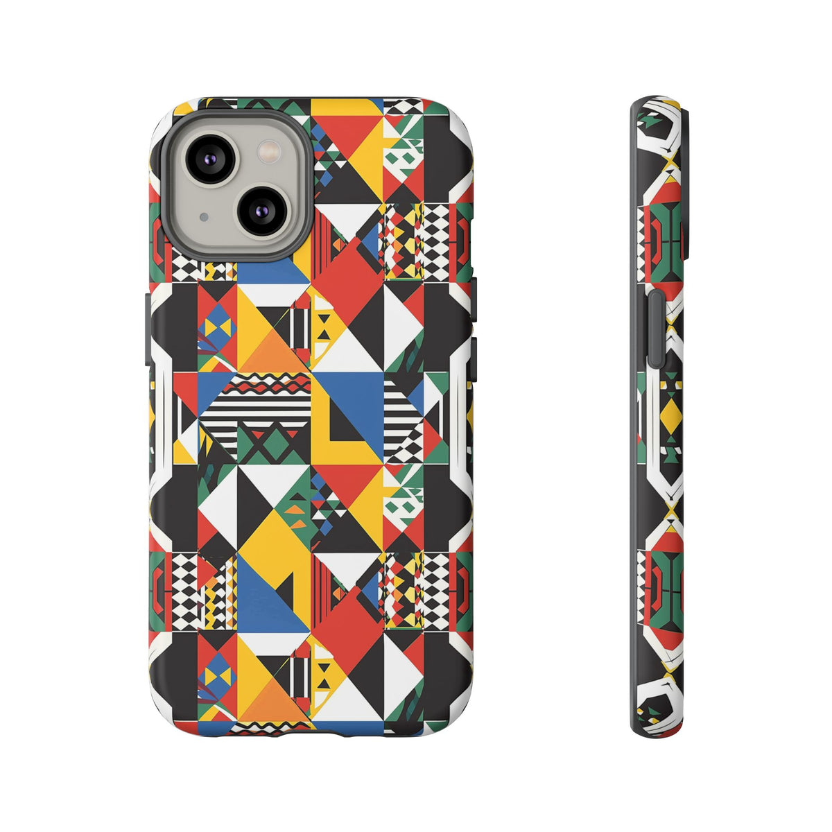 Stylish African Pattern Phone Case – Unique and Vibrant Protection 182