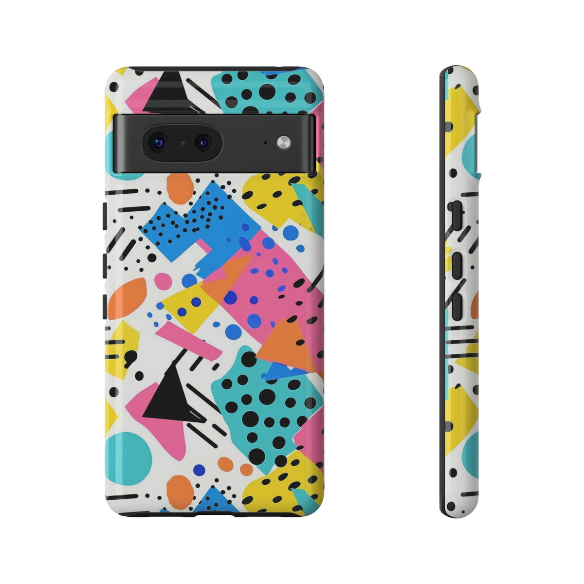 Bright Summer Memphis Design Phone Case – Vibrant and Playful Phone Cover