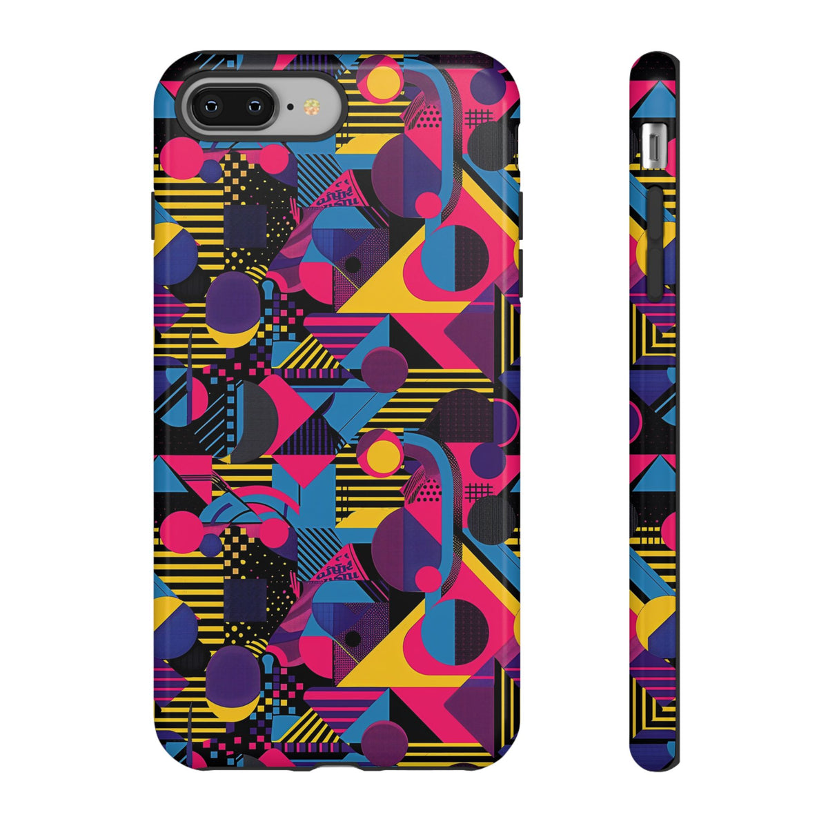 Retro 80s Seamless Phone Case – Vintage Style Meets Modern Protection 085