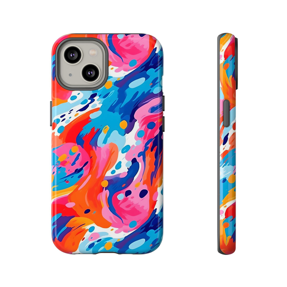 Abstract Painting Design Phone Case – Modern Art-Inspired Phone Cover 4