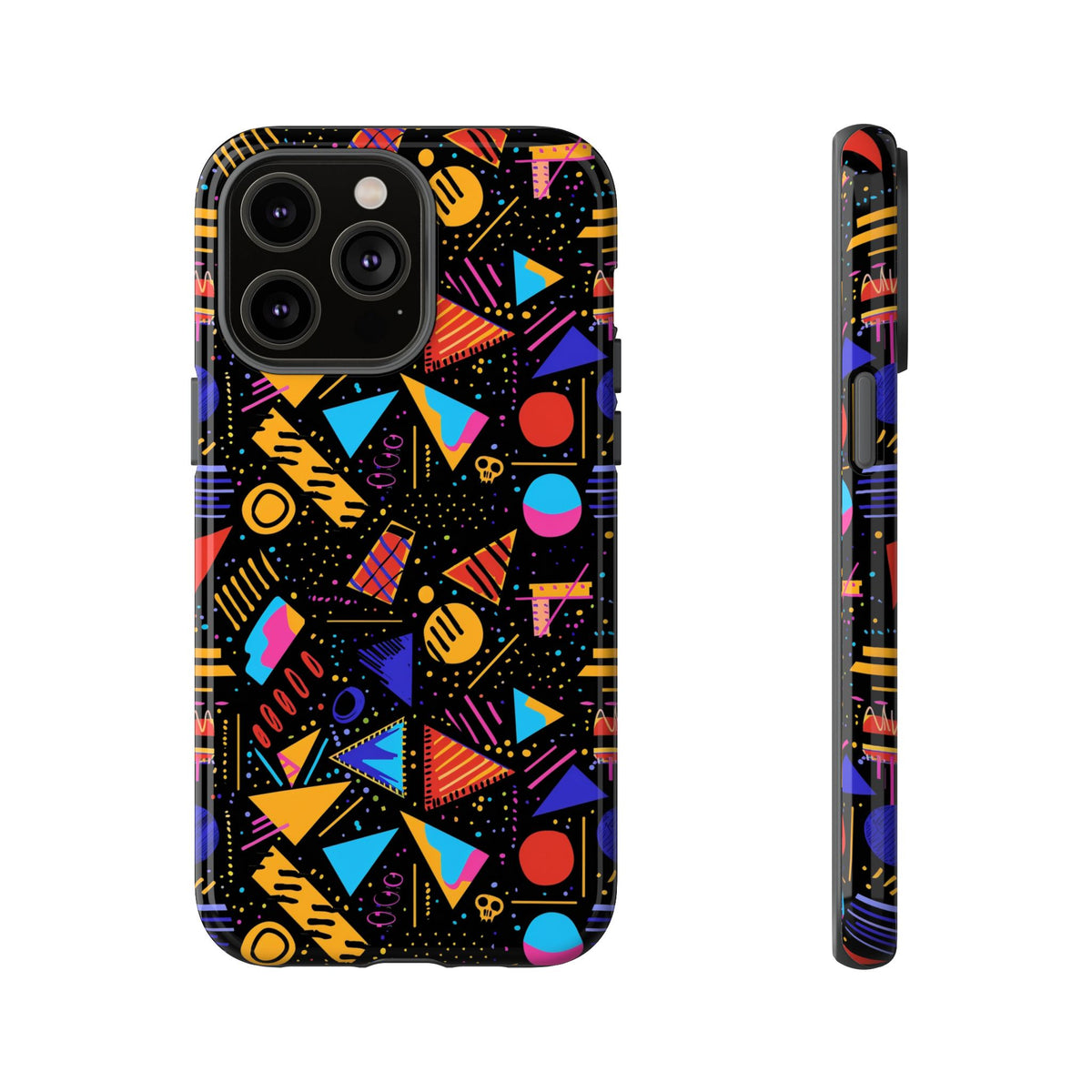 Retro 80s Seamless Phone Case – Vintage Style Meets Modern Protection 082