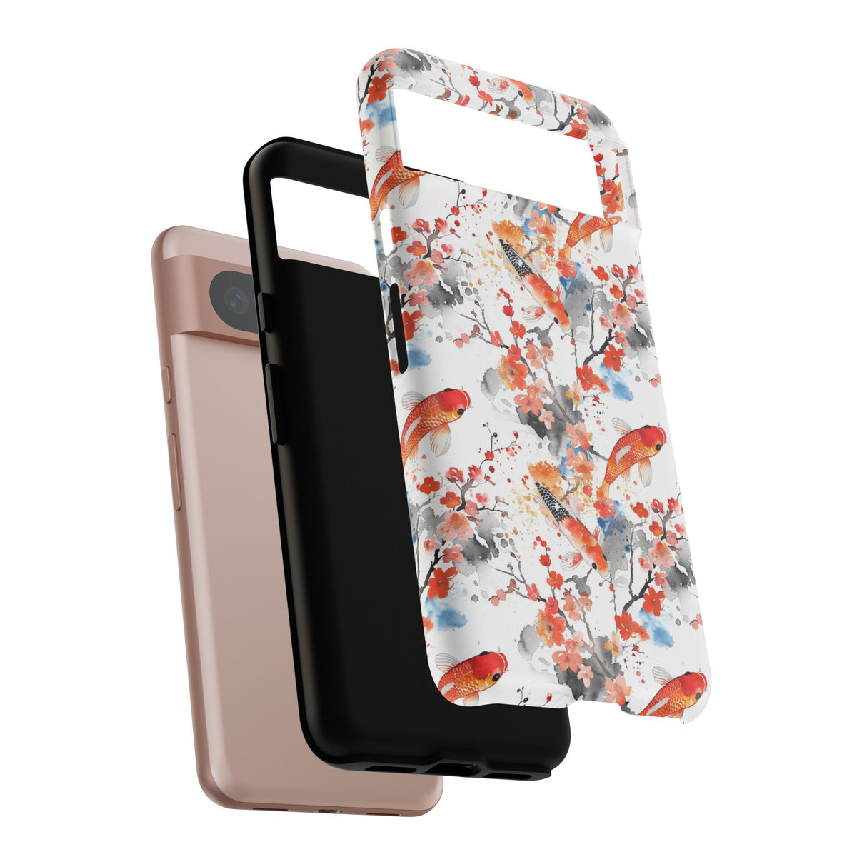 Japanese Pattern Phone Case – Elegant & Timeless Design for Your Phone 035