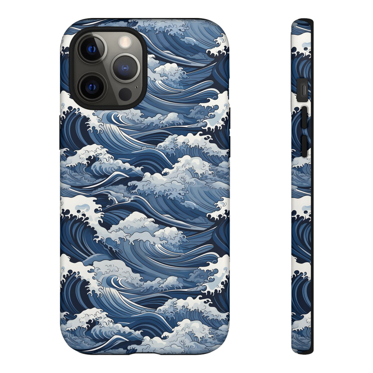 Japanese Waves Phone Case – Embrace Timeless Elegance with Classic Design