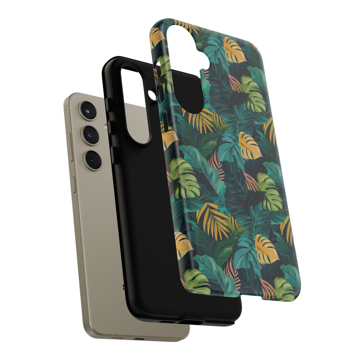 Jungle Pattern Phone Case – Exotic & Lush Design for Your Phone 337