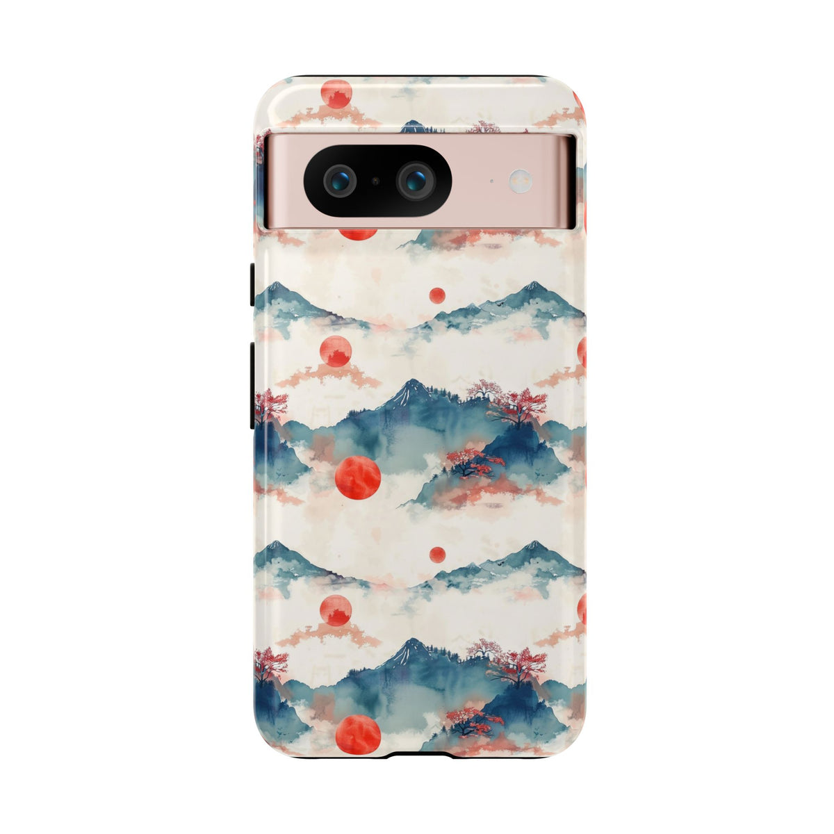 Japanese Pattern Phone Case – Elegant & Timeless Design for Your Phone 477