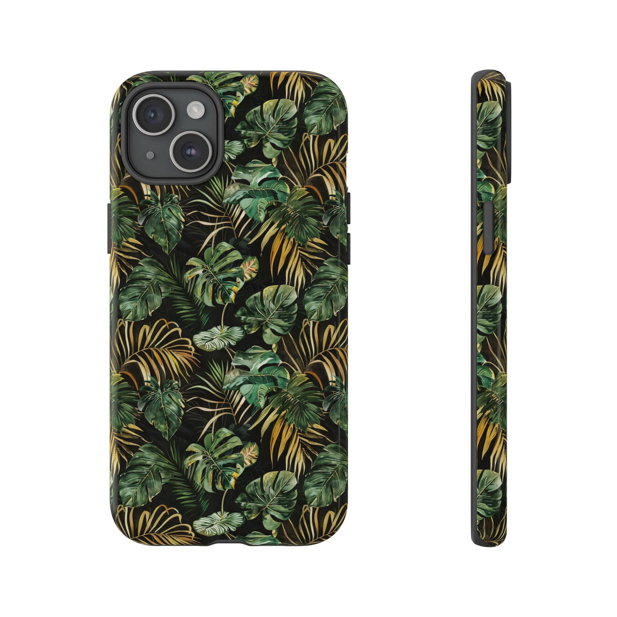 Jungle Pattern Phone Case – Exotic & Lush Design for Your Phone 334