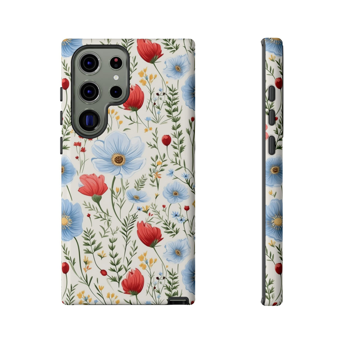 Wildflower Design Phone Case – Beautiful Nature-Inspired Floral Pattern