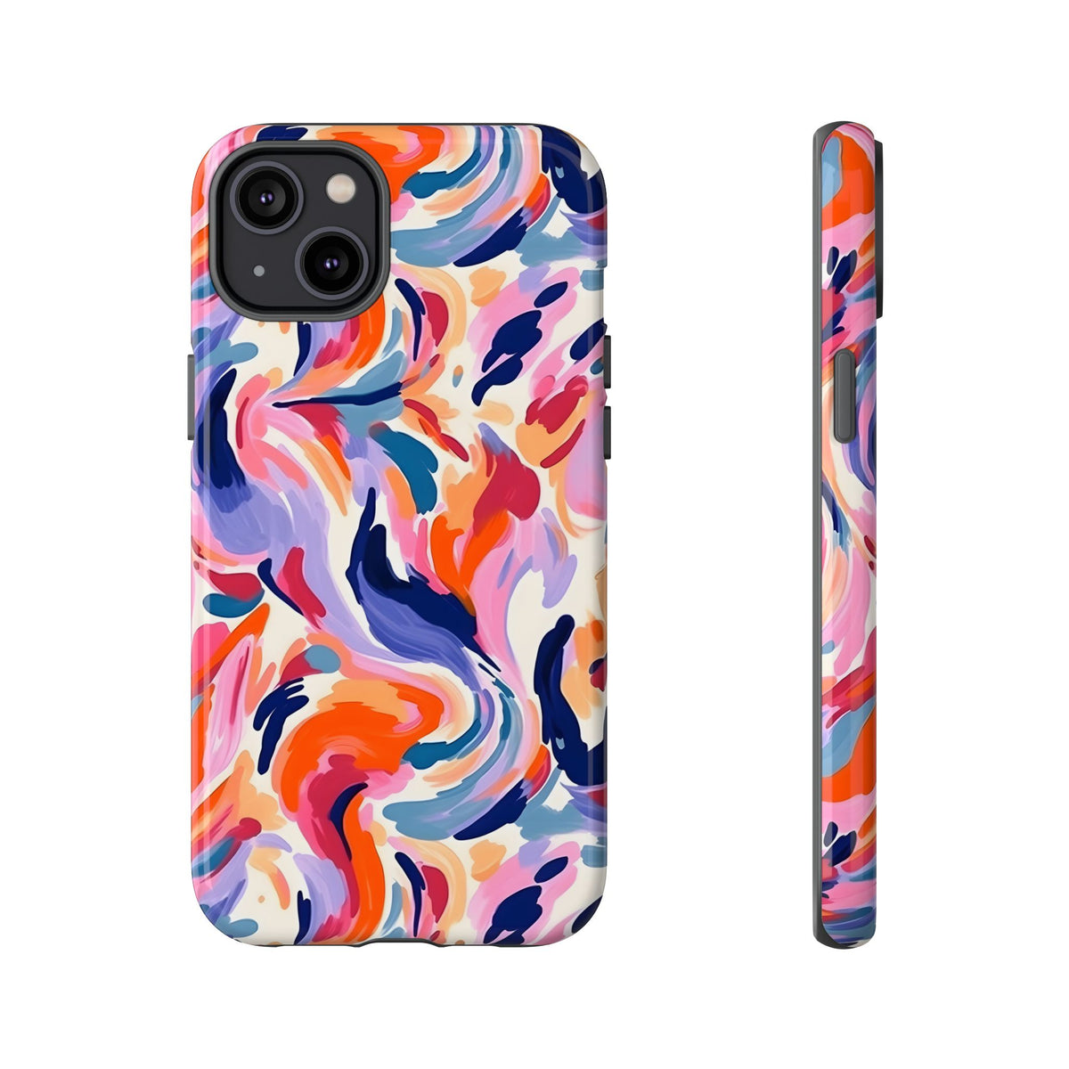 Abstract Painting Design Phone Case – Modern Art-Inspired Phone Cover 3