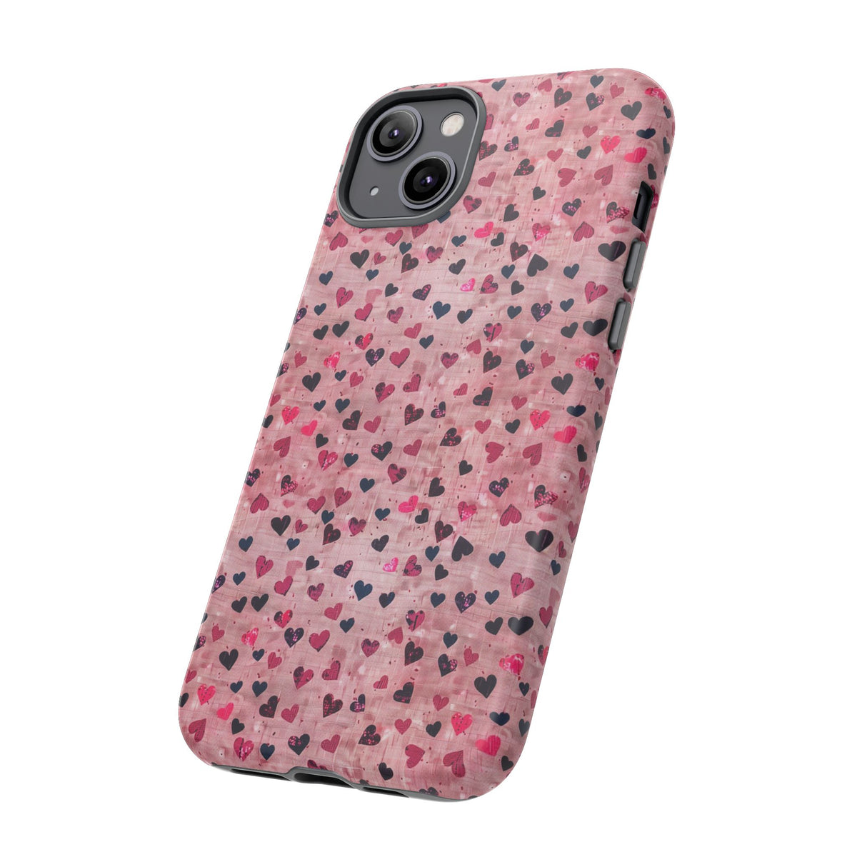 Heart Pattern Phone Case – Stylish & Loving Design for Your Device 229