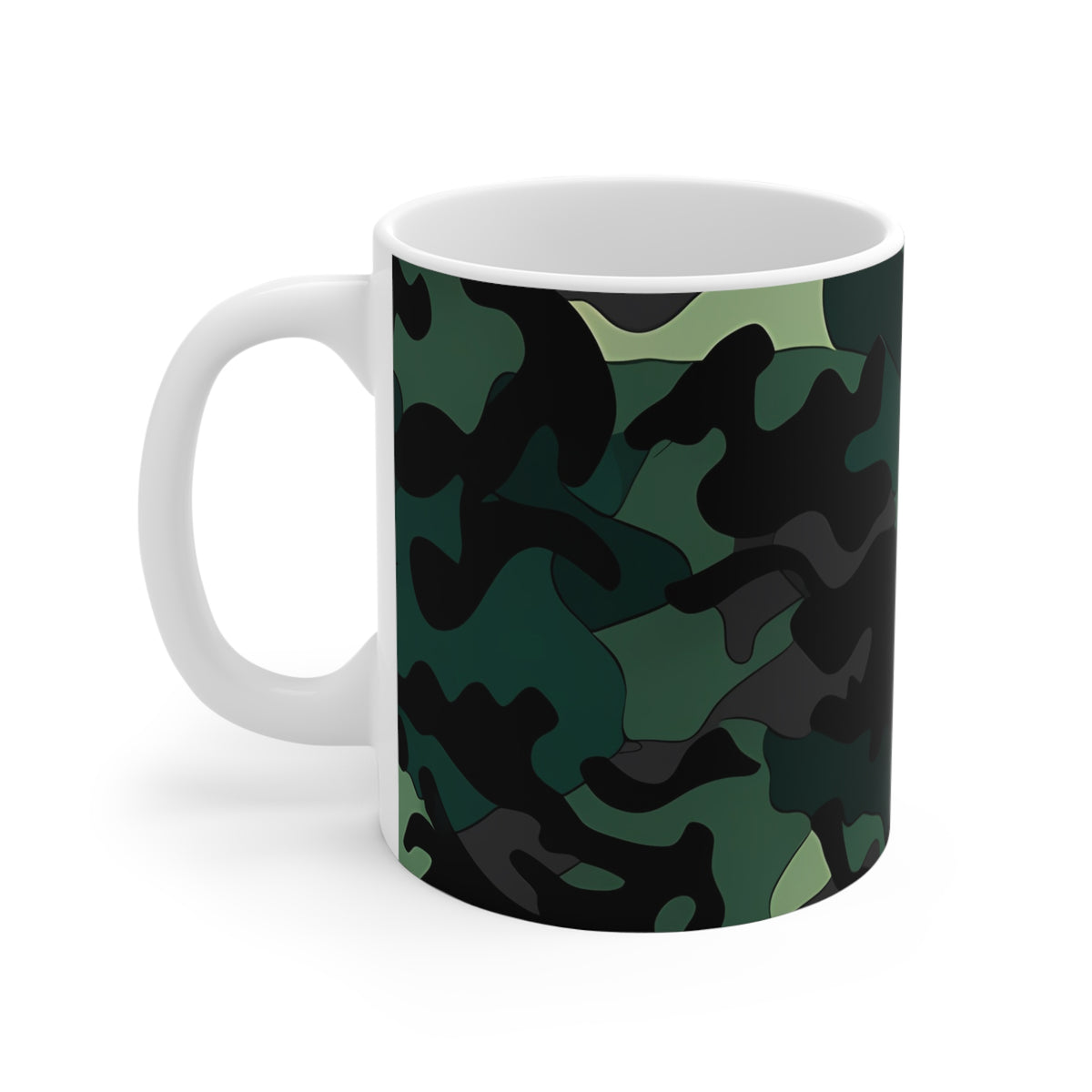 All-Over Camouflage Pattern Coffee Mug 212