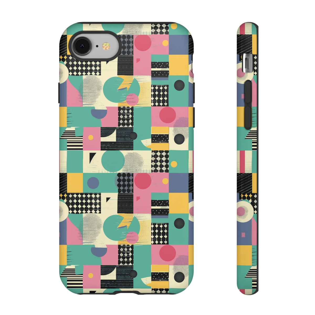 Retro 80s Seamless Phone Case – Vintage Style Meets Modern Protection 289