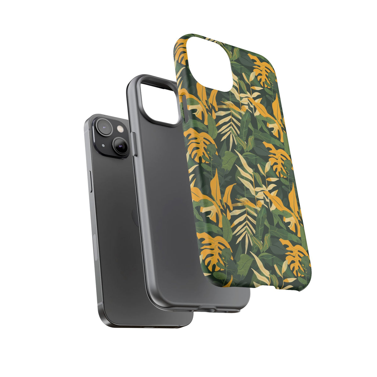 Jungle Pattern Phone Case – Exotic & Lush Design for Your Phone 347