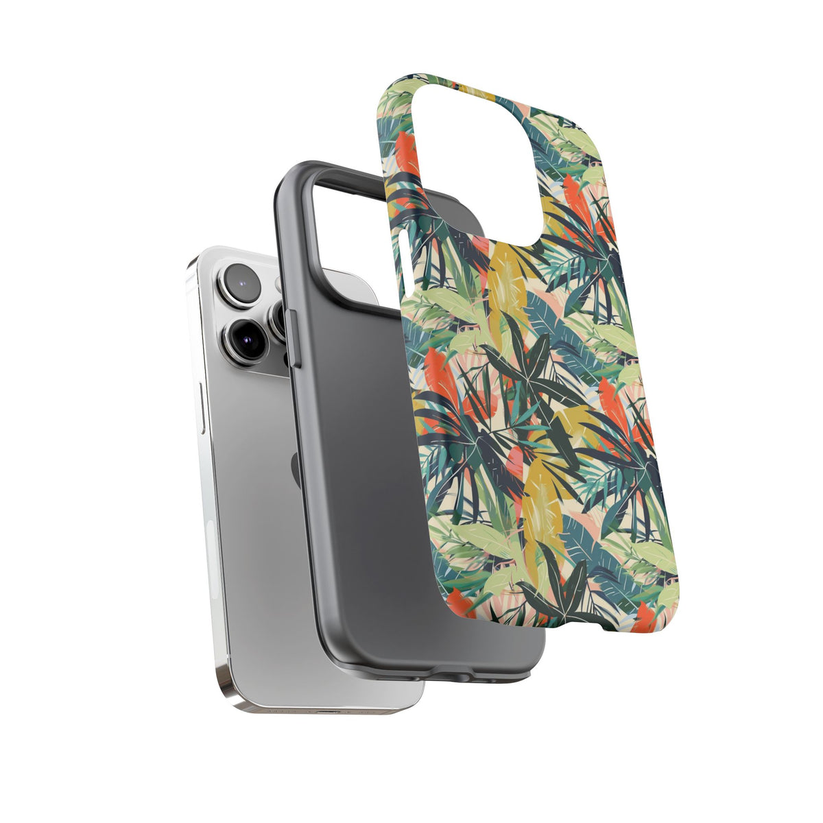 Jungle Pattern Phone Case – Exotic & Lush Design for Your Phone 349