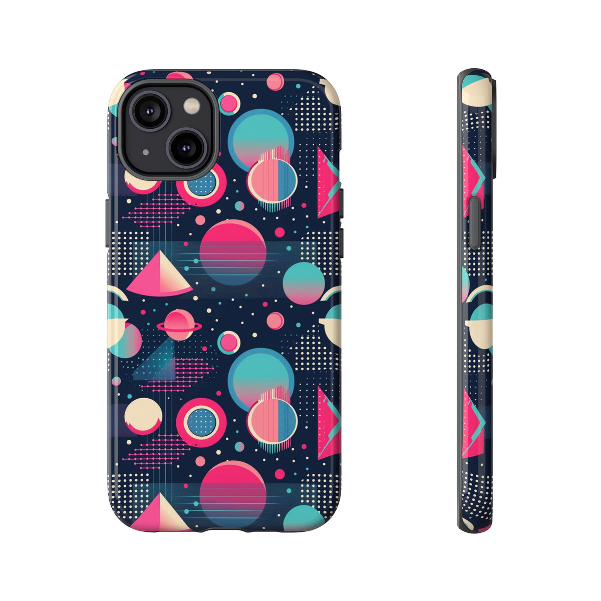 Retro 80s Seamless Phone Case – Vintage Style Meets Modern Protection 095