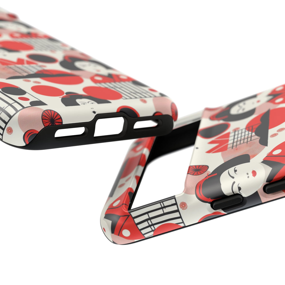 Japanese Pattern Phone Case – Elegant & Timeless Design for Your Phone 018